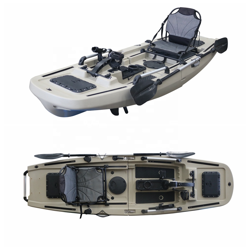 Fishing Kayak Sit On Top - Person Fishing Pedal Kayak Vicking Fishing