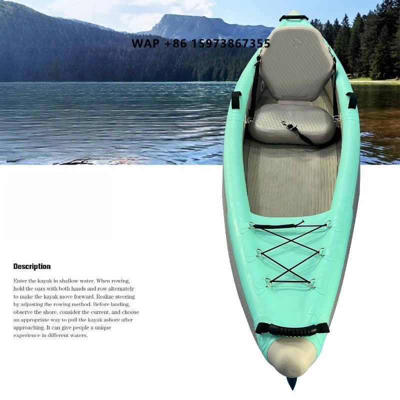 Fishing Kayak Sit In - New Arrival Double-Layer Inflatable Folding Kayak