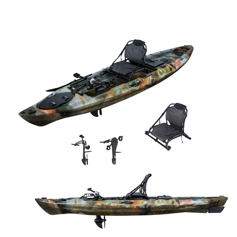 2025 Factory 12ft 3.6m Single  - Fishing Kayak Pedal Drive ulasan dan harga