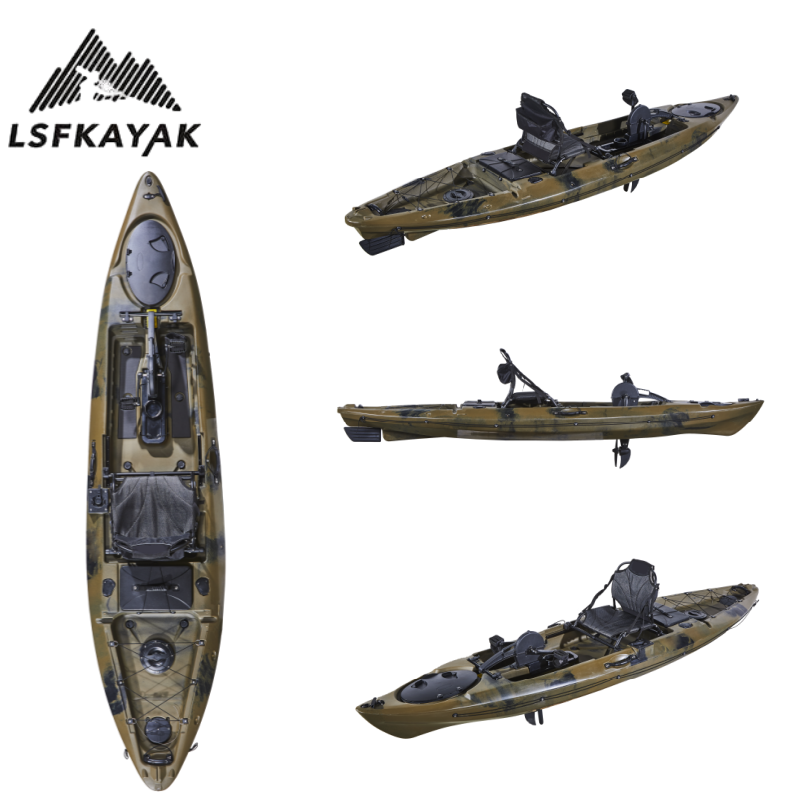 2025 Factory 12ft 3.6m Single  - Fishing Kayak Pedal Drive ulasan dan harga