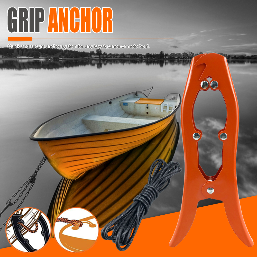 Canoe Anchor Grip Boat Pontoon - Fishing Kayak Anchor ulasan dan harga