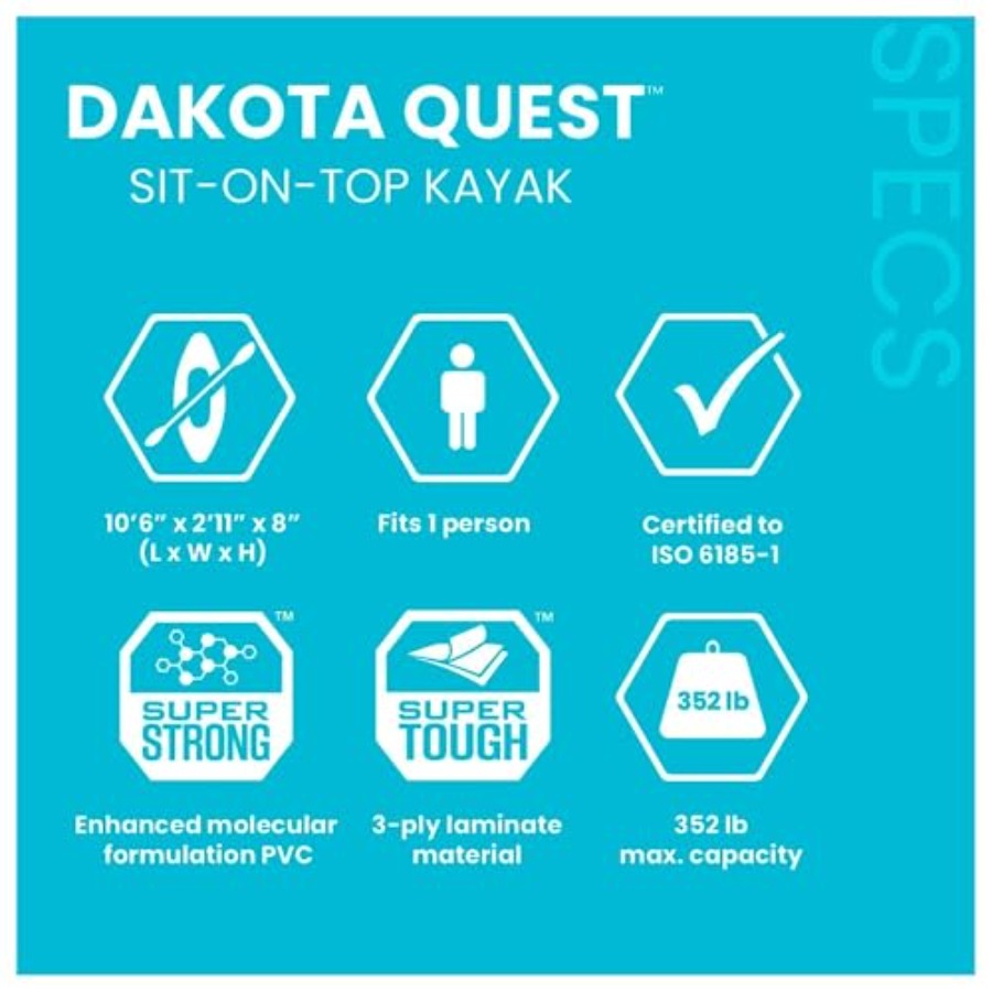 Sit-On-Top Inflatable Kayak Da - Fishing Kayak Sit On Top ulasan dan harga