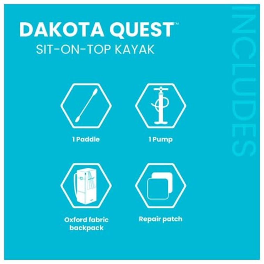 Sit-On-Top Inflatable Kayak Da - Fishing Kayak Sit On Top ulasan dan harga