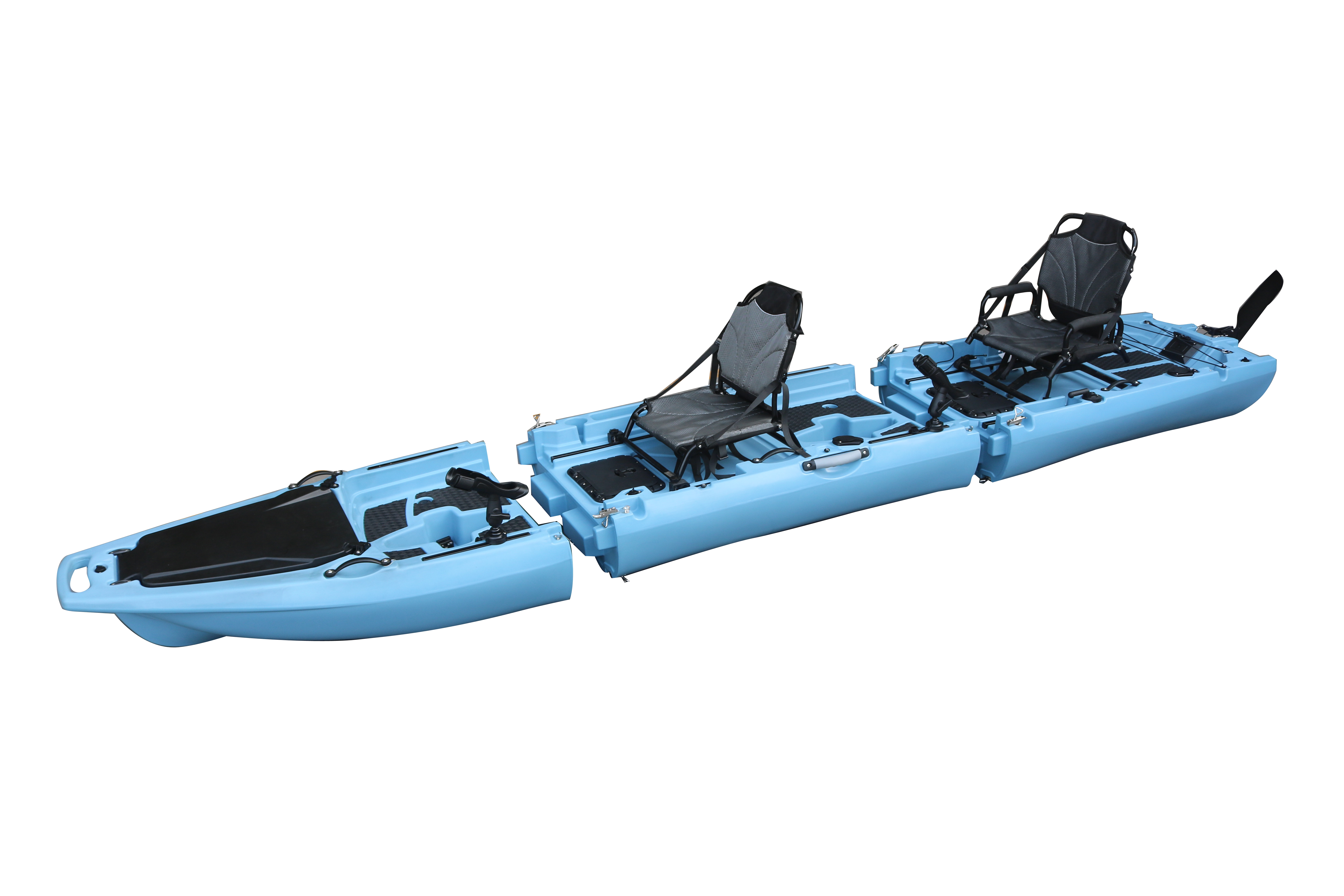 14FT 2 Person Detachable  Peda - Fishing Kayak Pedal Drive ulasan dan harga